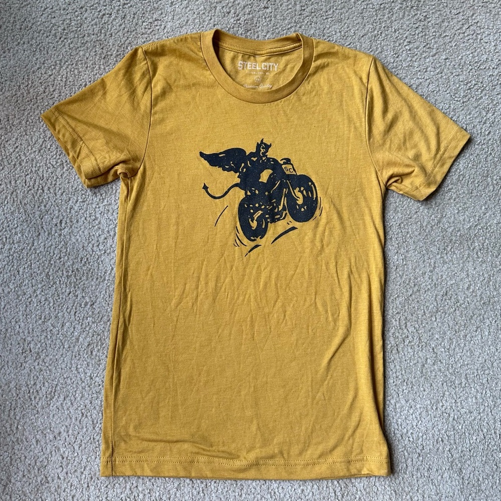 Steel City Devil Jumper T-Shirt Size XS